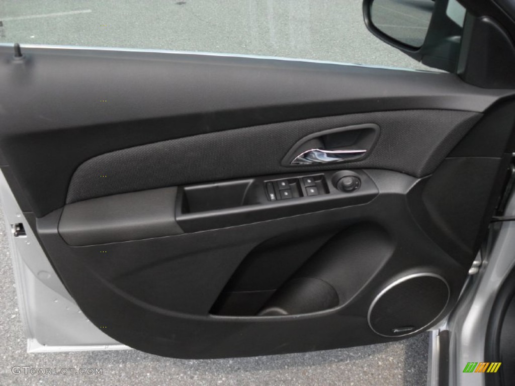 2012 Chevrolet Cruze LTZ/RS Jet Black Door Panel Photo #54030647