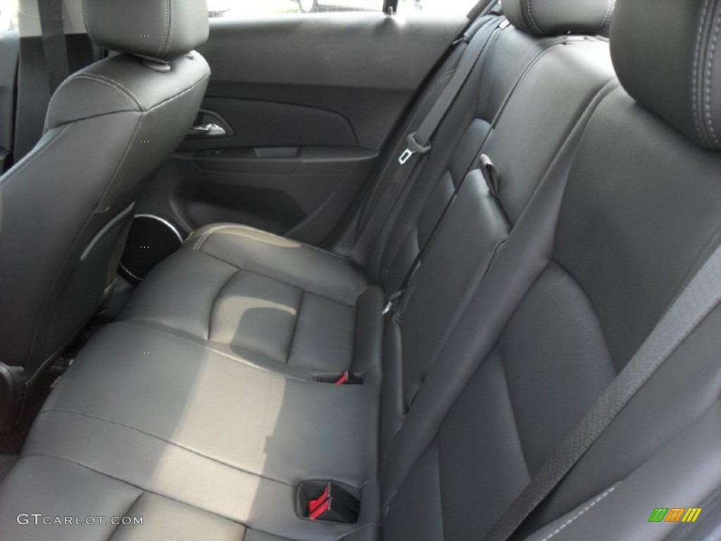 Jet Black Interior 2012 Chevrolet Cruze LTZ/RS Photo #54030743