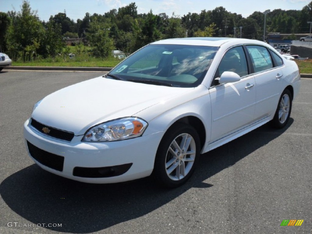 2012 Impala LTZ - Summit White / Neutral photo #1