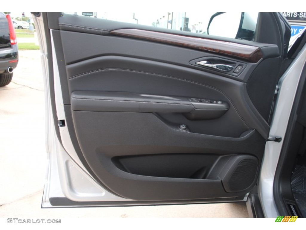 2012 Cadillac SRX Performance Ebony/Ebony Door Panel Photo #54031112