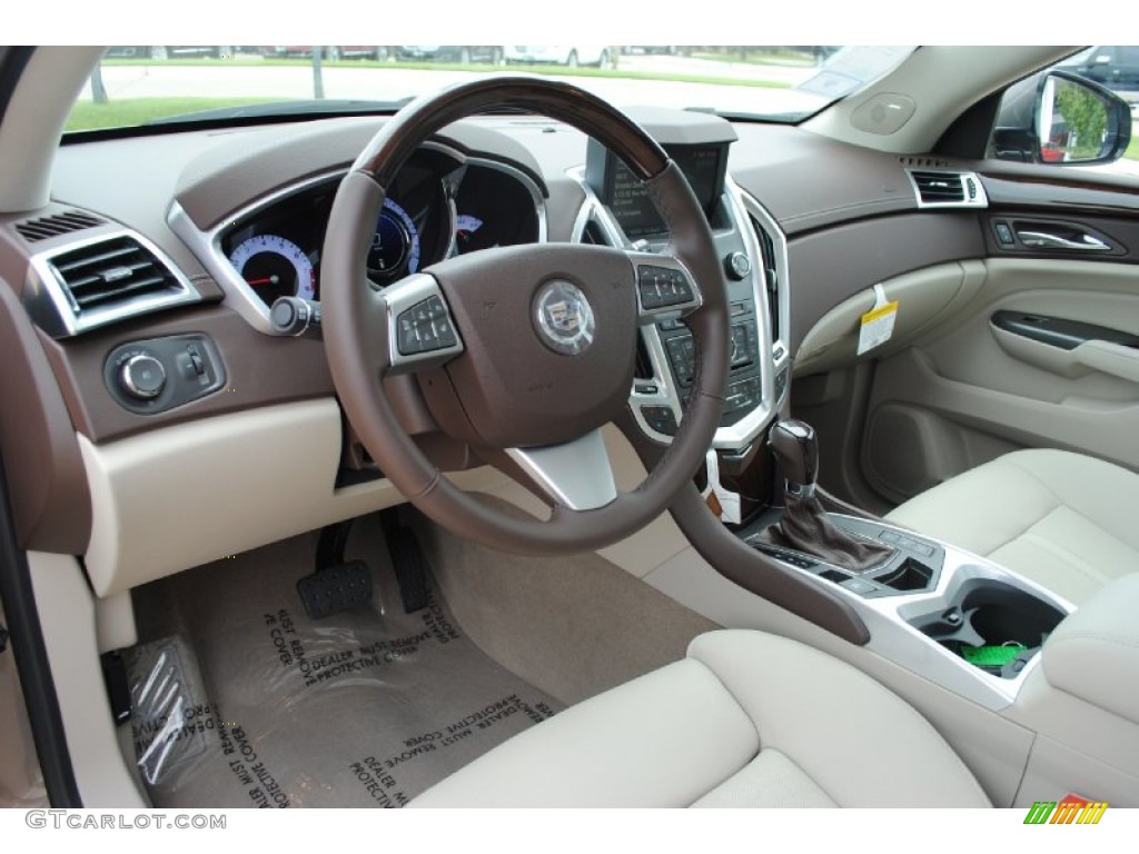 Shale/Brownstone Interior 2012 Cadillac SRX Performance Photo #54031298
