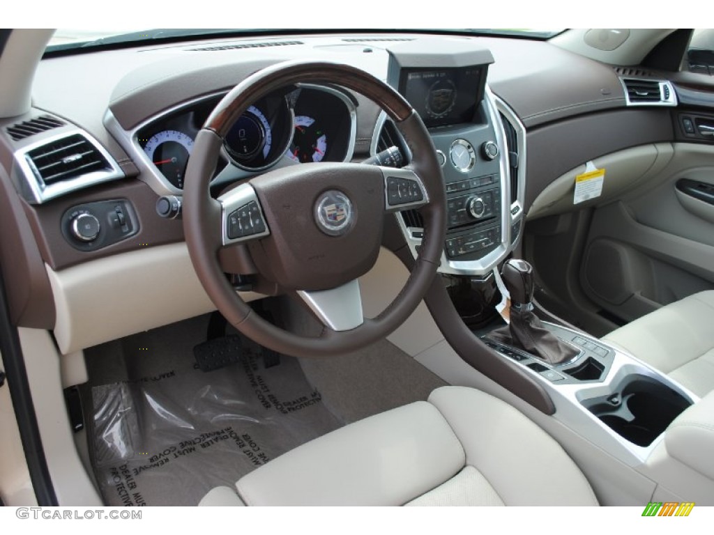 Shale/Brownstone Interior 2012 Cadillac SRX Performance Photo #54031469