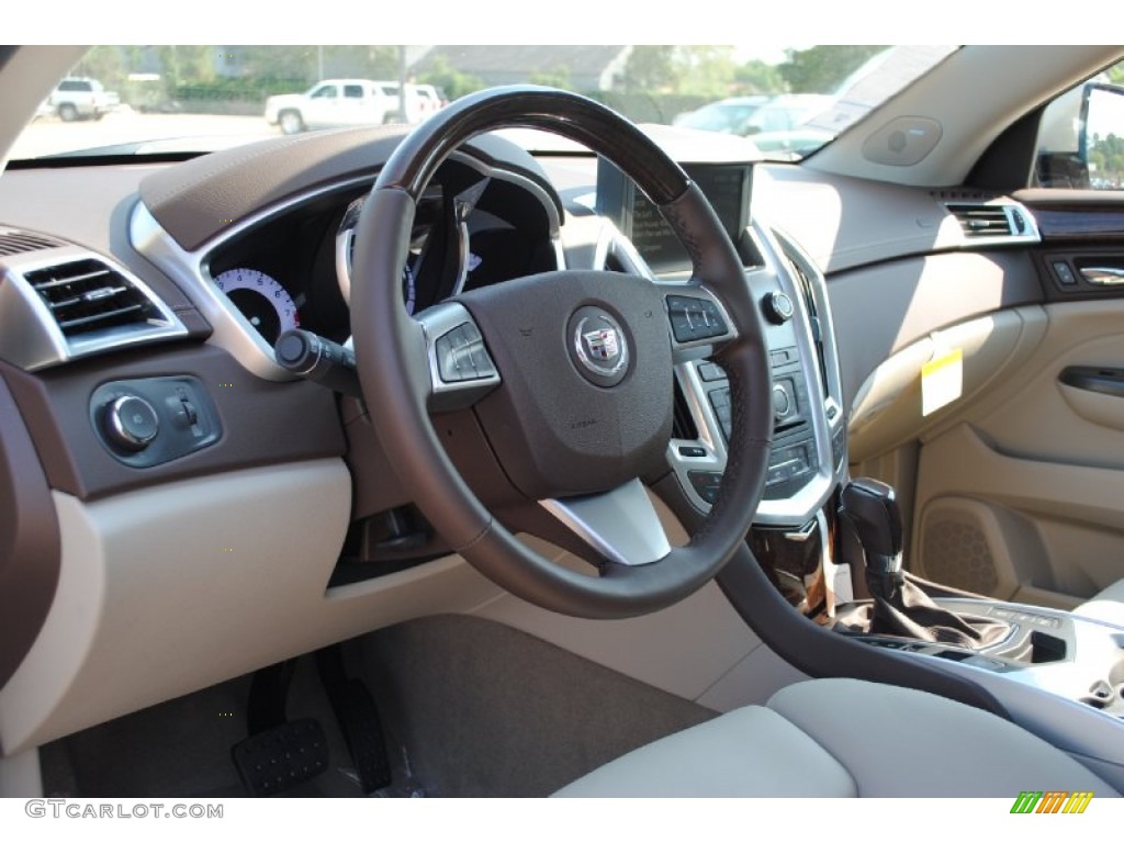 Shale/Brownstone Interior 2012 Cadillac SRX Performance Photo #54031979