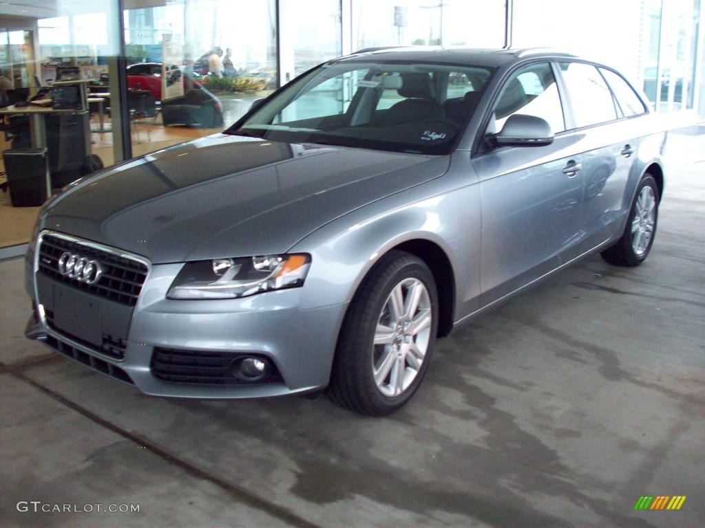 2009 A4 2.0T quattro Avant - Quartz Grey Metallic / Black photo #1