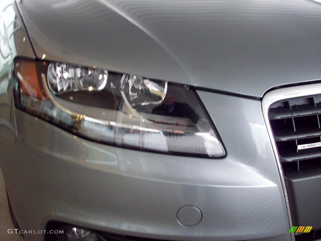 2009 A4 2.0T quattro Avant - Quartz Grey Metallic / Black photo #5