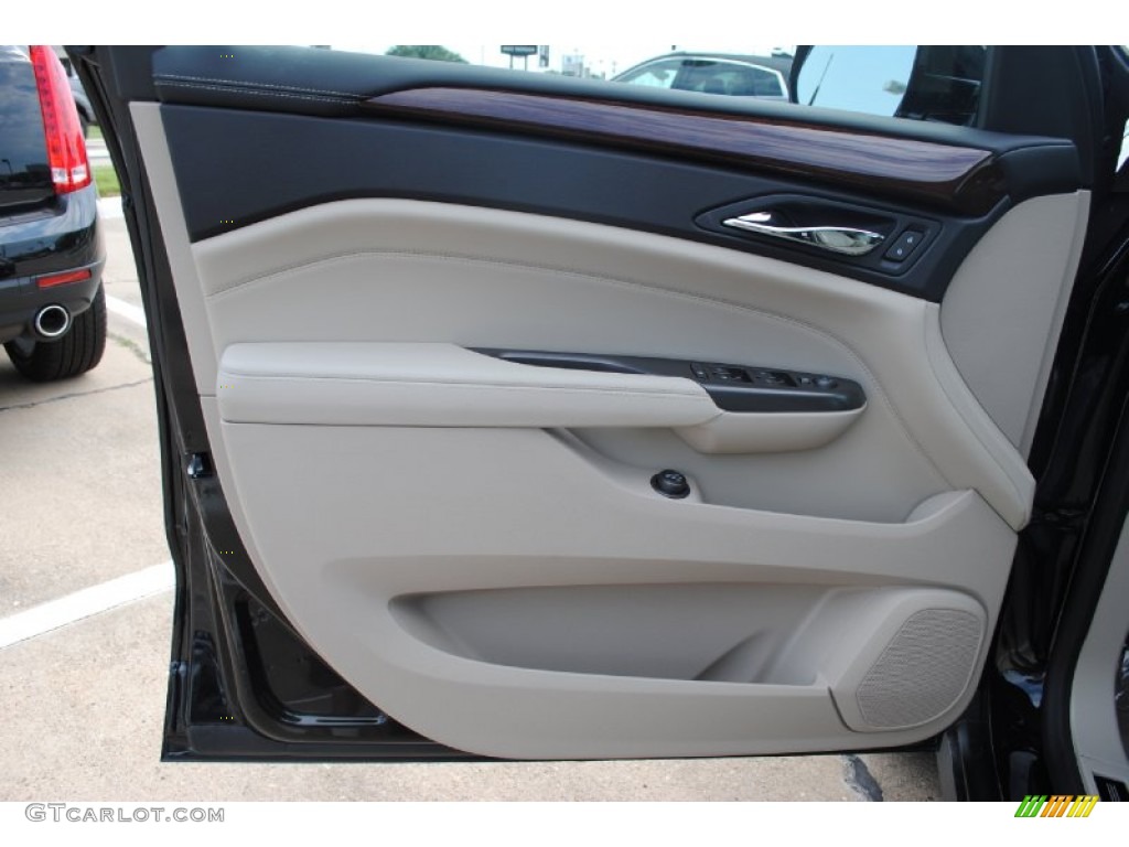 2012 Cadillac SRX Performance Shale/Ebony Door Panel Photo #54032627