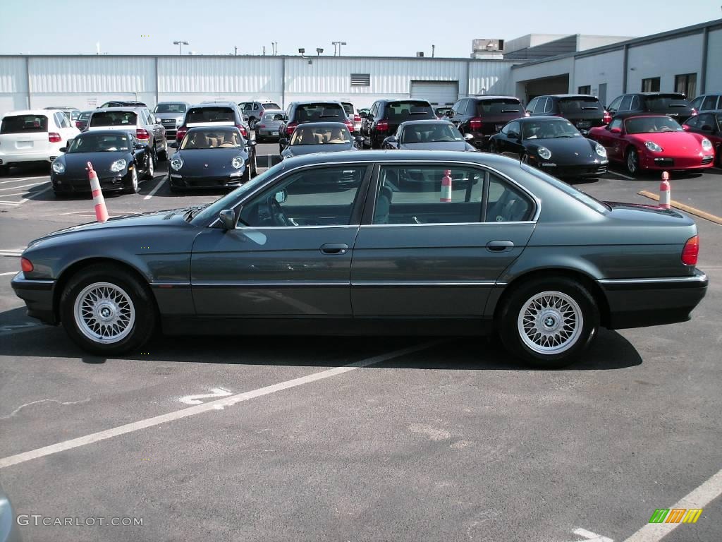 1999 7 Series 740iL Sedan - Anthracite Metallic / Grey photo #1
