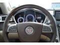 Shale/Brownstone 2012 Cadillac SRX Performance Steering Wheel