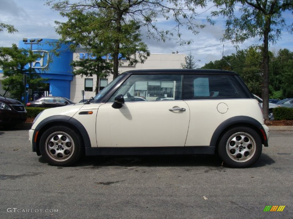 Pepper White Mini Cooper