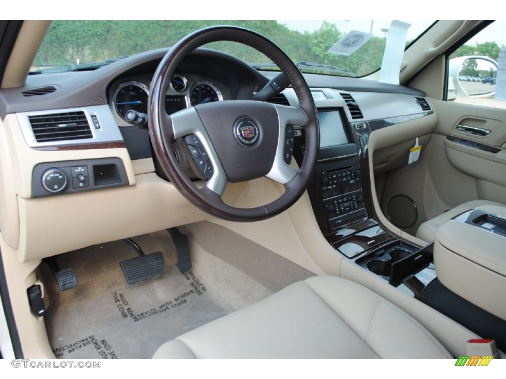 Cashmere/Cocoa Interior 2012 Cadillac Escalade Luxury Photo #54033527