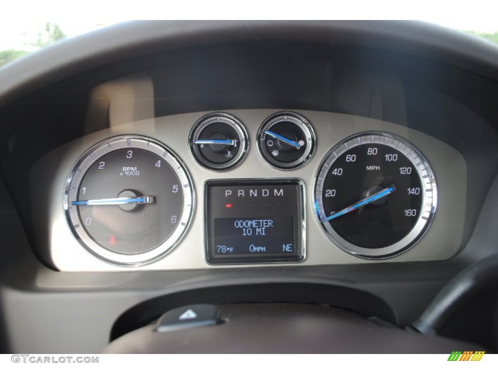 2012 Cadillac Escalade Luxury Gauges Photo #54033554