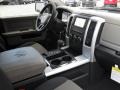 2012 Bright Silver Metallic Dodge Ram 1500 SLT Quad Cab 4x4  photo #20