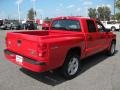 2011 Flame Red Dodge Dakota Big Horn Crew Cab 4x4  photo #4