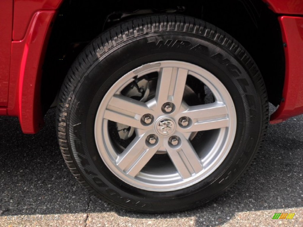 2011 Dodge Dakota Big Horn Crew Cab 4x4 Wheel Photo #54034595