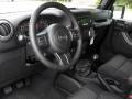 Black 2012 Jeep Wrangler Sport S 4x4 Interior Color