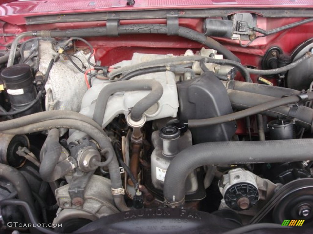 1994 Ford F150 XL Regular Cab 4.9 Liter OHV 12-Valve Inline 6 Cylinder Engine Photo #54035126