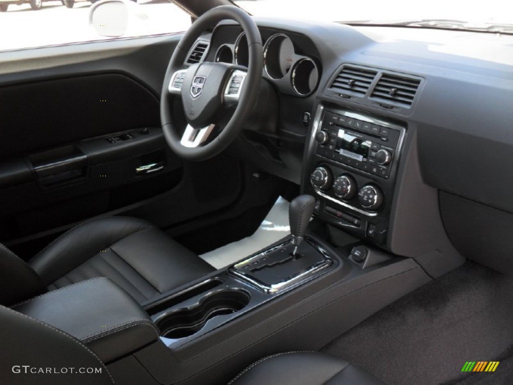 2012 Challenger SXT - Bright Silver Metallic / Dark Slate Gray photo #19