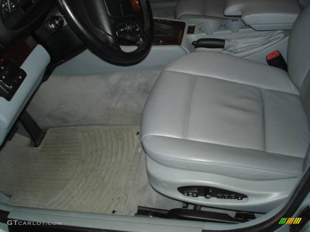 2000 3 Series 323i Sedan - Titanium Silver Metallic / Grey photo #15