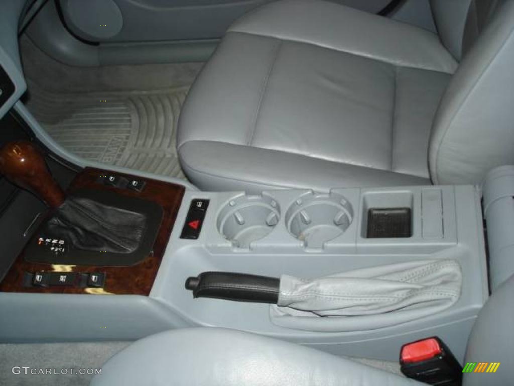 2000 3 Series 323i Sedan - Titanium Silver Metallic / Grey photo #18