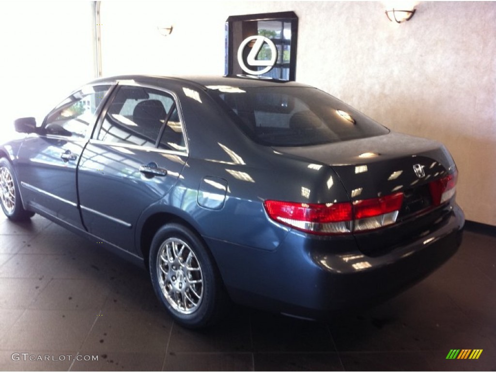 2004 Accord LX Sedan - Sapphire Blue Pearl / Gray photo #4