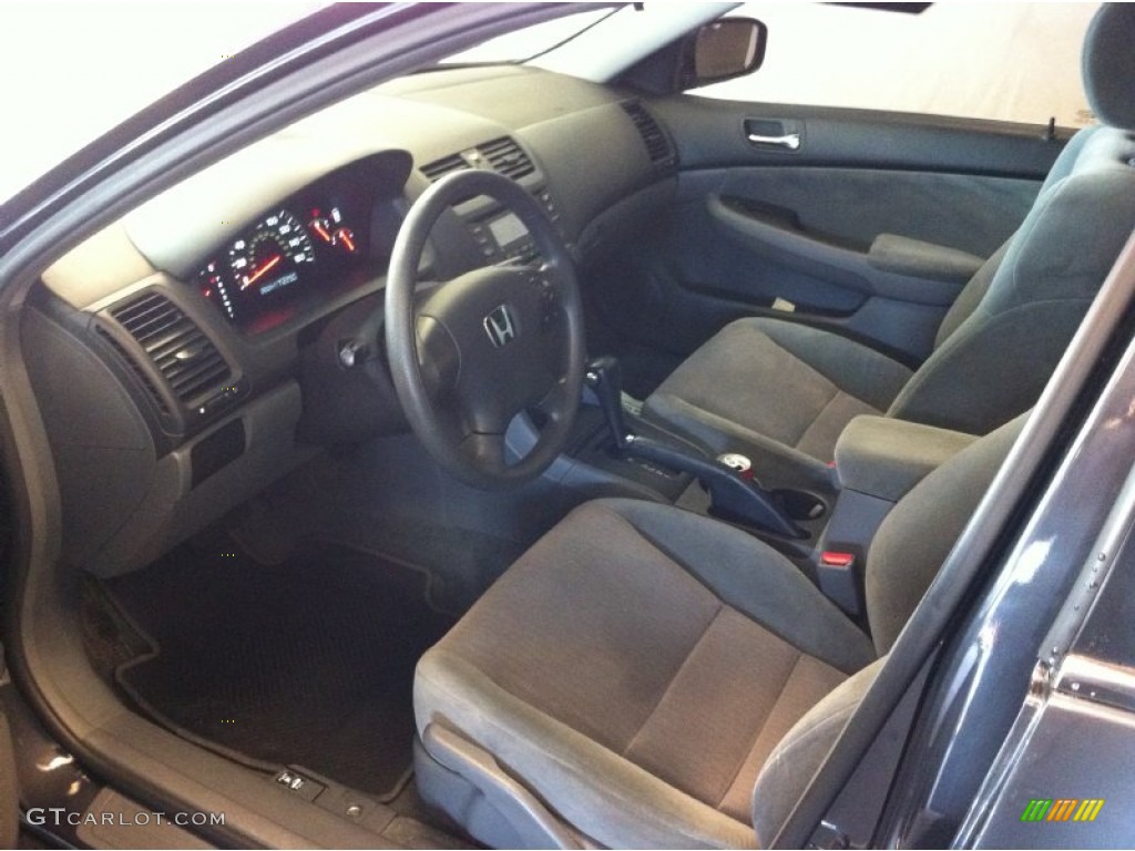 2004 Accord LX Sedan - Sapphire Blue Pearl / Gray photo #5