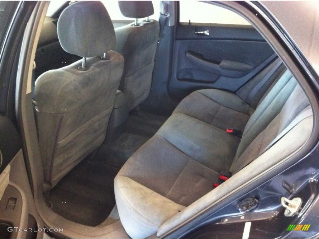 2004 Accord LX Sedan - Sapphire Blue Pearl / Gray photo #6