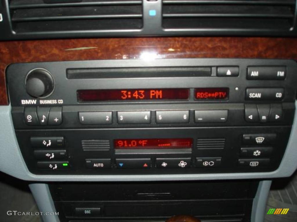2000 3 Series 323i Sedan - Titanium Silver Metallic / Grey photo #20