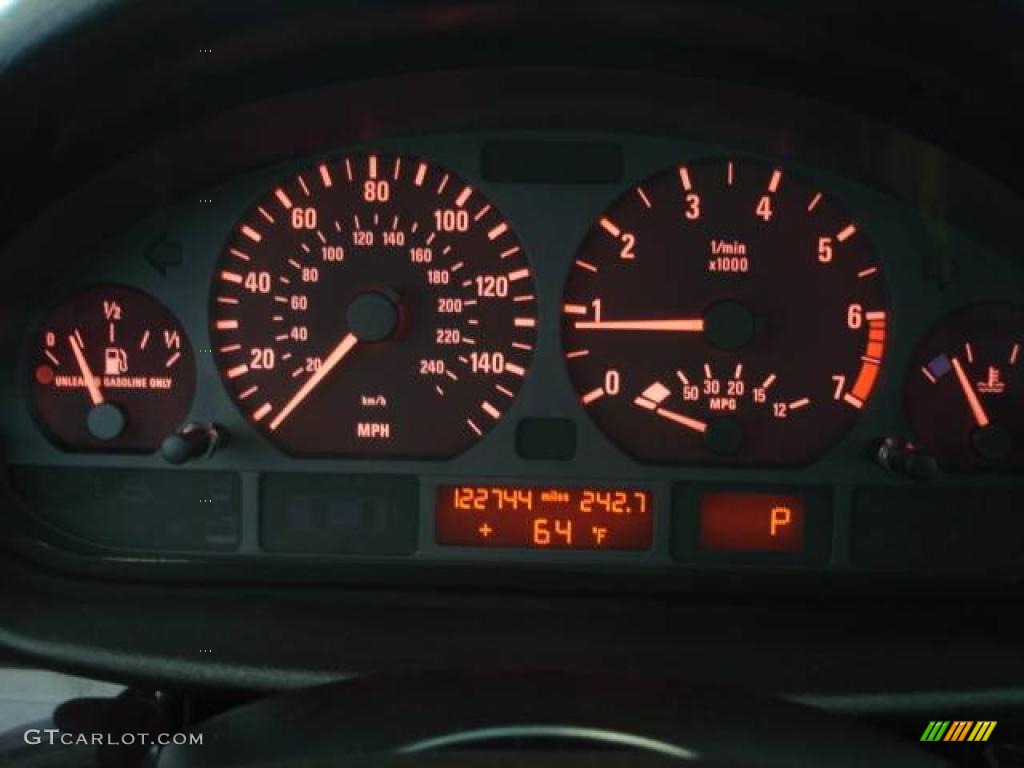2000 3 Series 323i Sedan - Titanium Silver Metallic / Grey photo #22