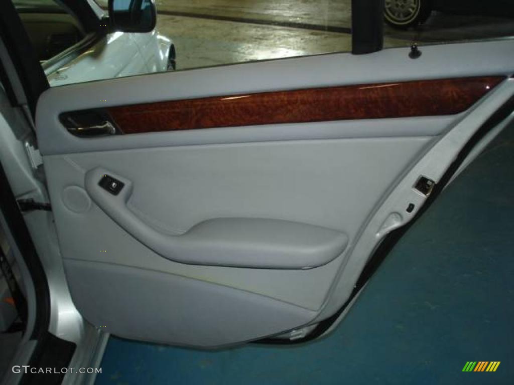 2000 3 Series 323i Sedan - Titanium Silver Metallic / Grey photo #30