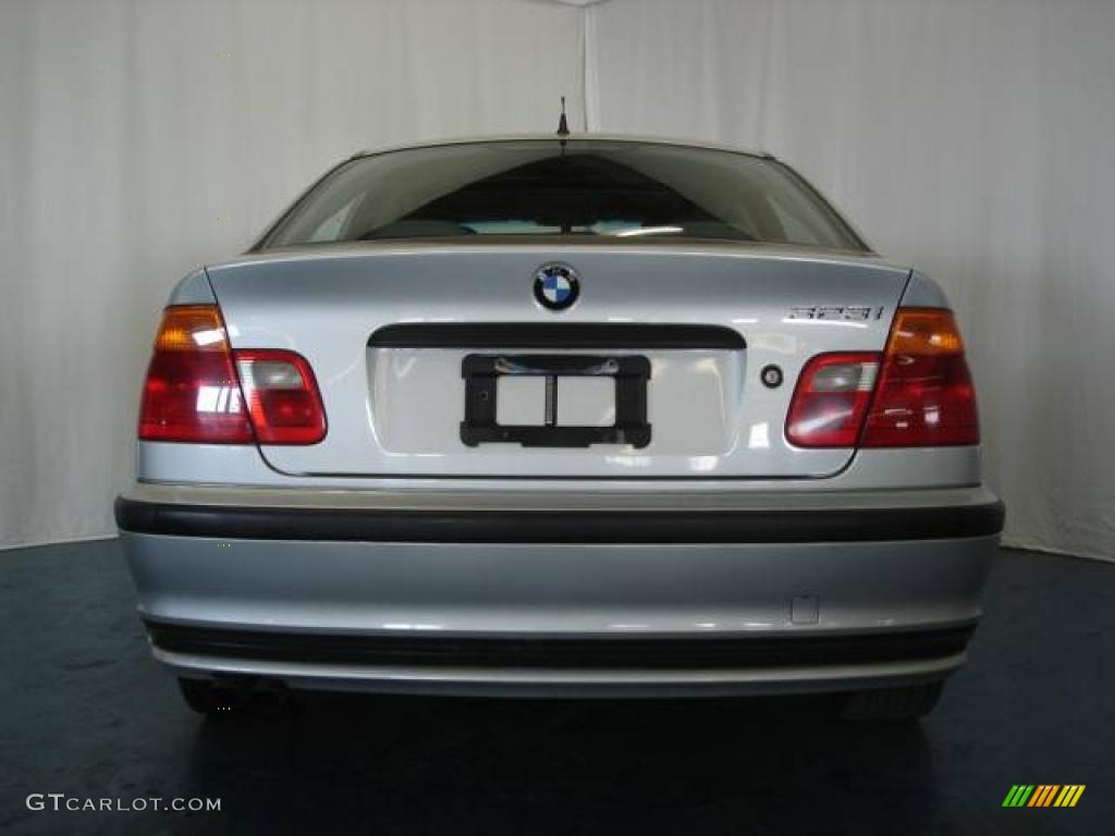 2000 3 Series 323i Sedan - Titanium Silver Metallic / Grey photo #35