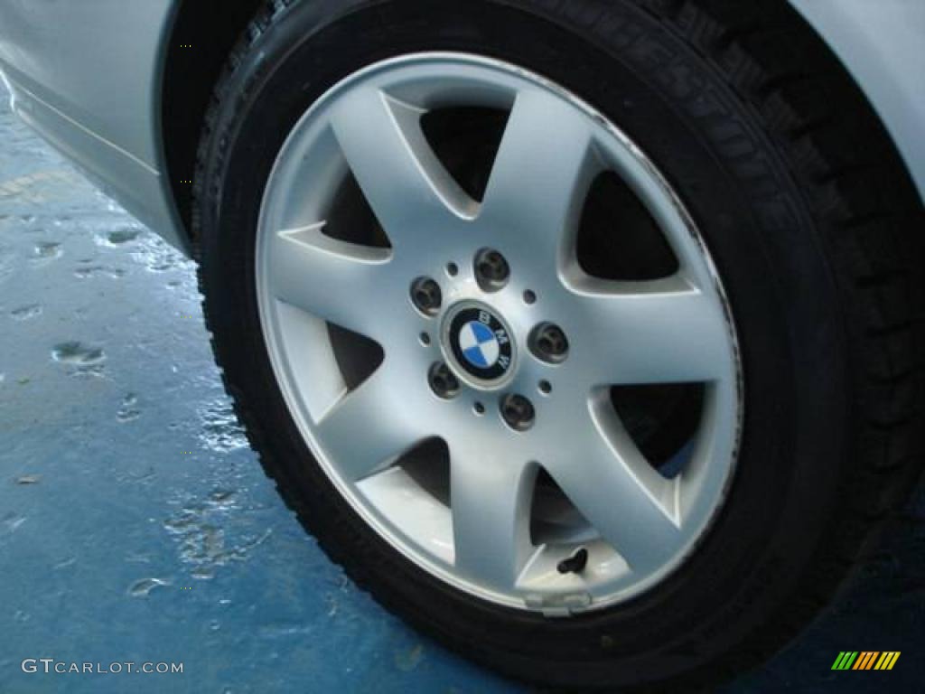 2000 3 Series 323i Sedan - Titanium Silver Metallic / Grey photo #41