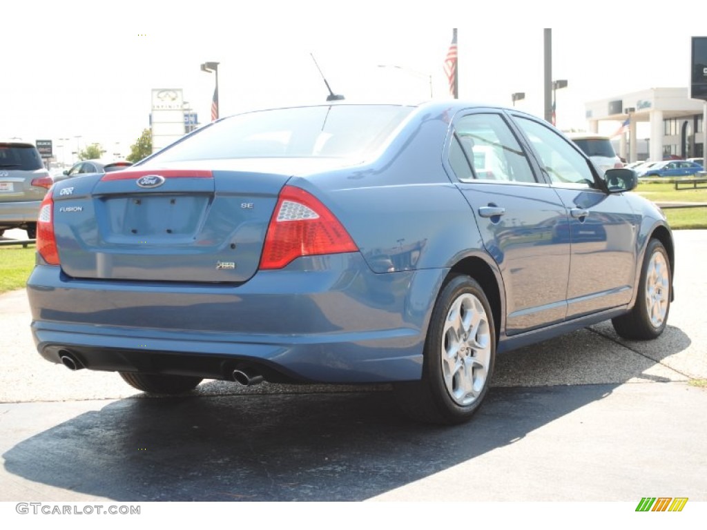 2010 Fusion SE V6 - Sport Blue Metallic / Charcoal Black photo #5