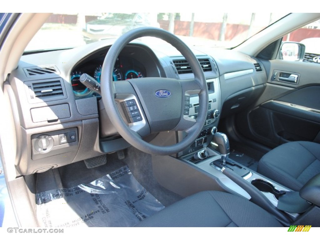 2010 Fusion SE V6 - Sport Blue Metallic / Charcoal Black photo #15