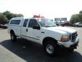 2000 Oxford White Ford F350 Super Duty XLT Extended Cab 4x4  photo #3