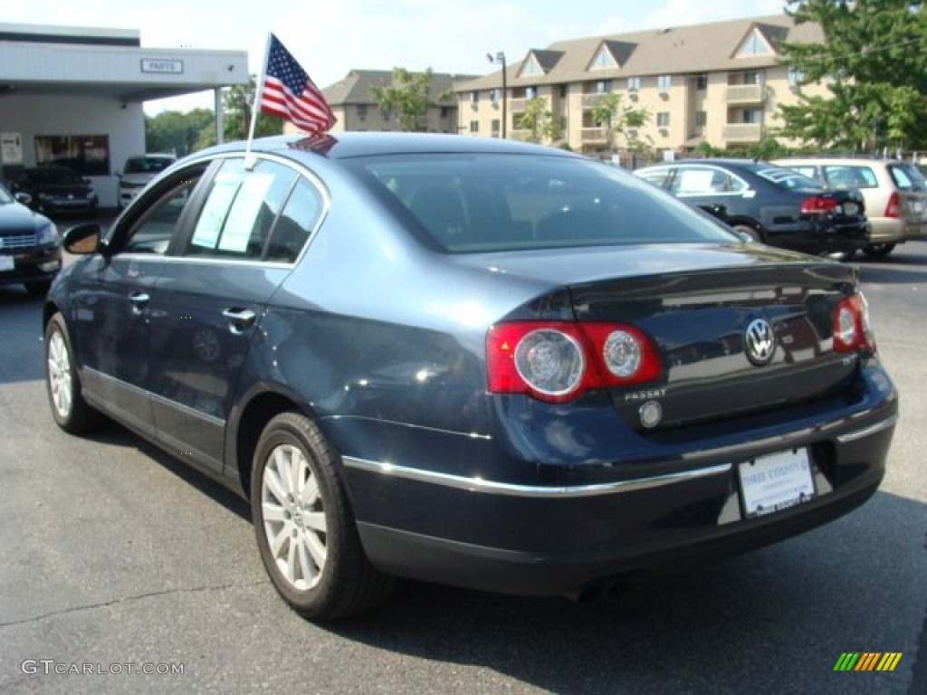 2008 Passat Turbo Sedan - Blue Graphite / Black photo #4