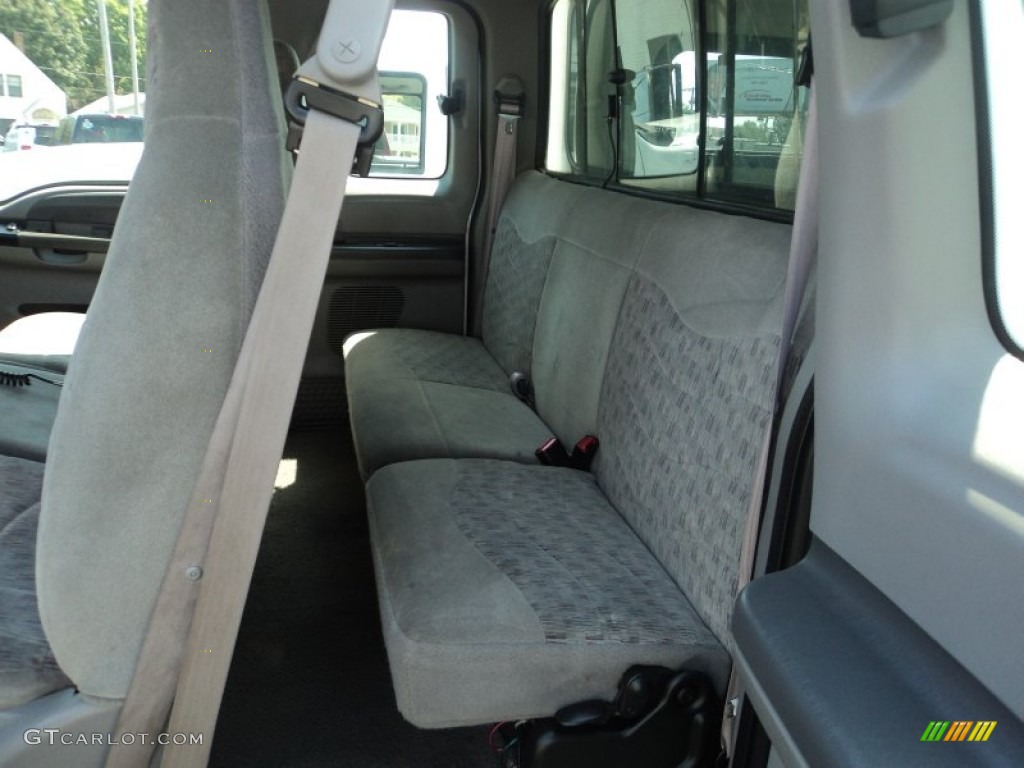 Medium Graphite Interior 2000 Ford F350 Super Duty XLT Extended Cab 4x4 Photo #54038327