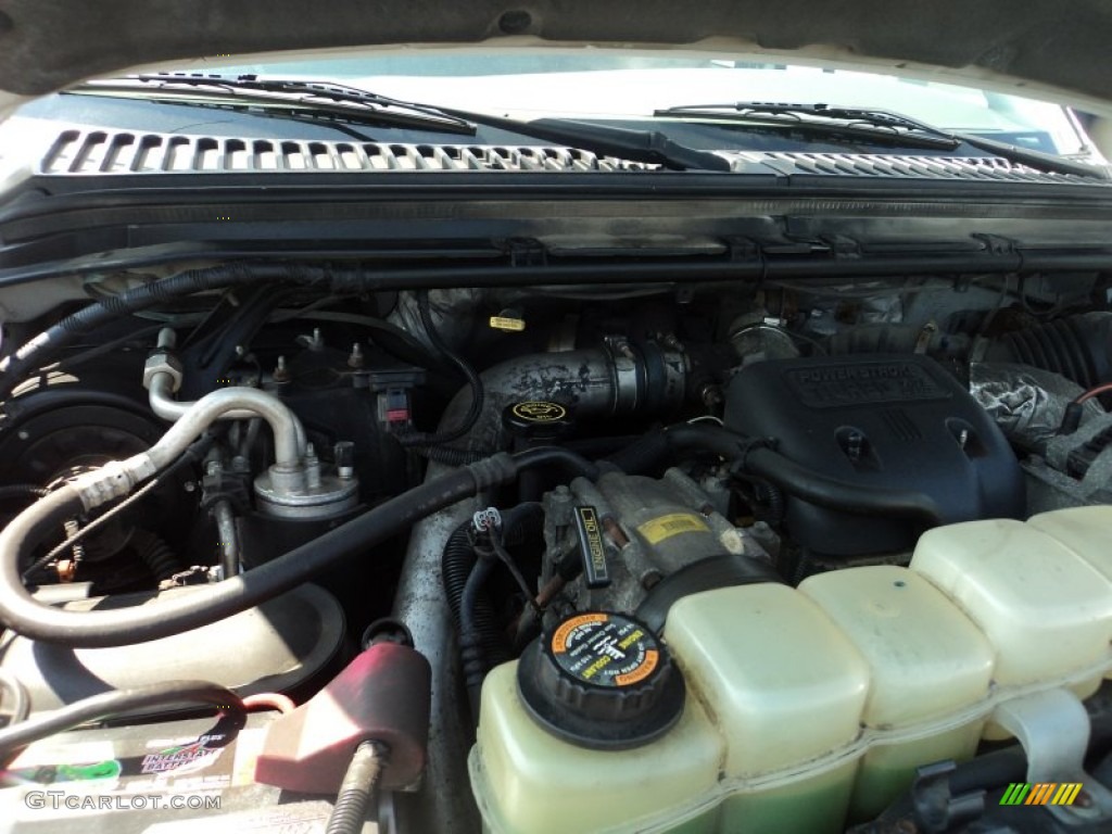 2000 Ford F350 Super Duty XLT Extended Cab 4x4 7.3 Liter OHV 16V Power Stroke Turbo Diesel V8 Engine Photo #54038417