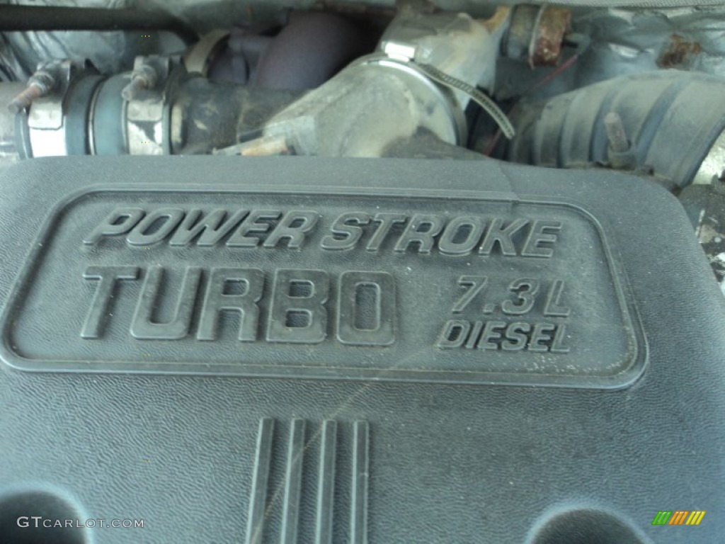 2000 Ford F350 Super Duty XLT Extended Cab 4x4 7.3 Liter OHV 16V Power Stroke Turbo Diesel V8 Engine Photo #54038428