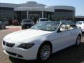 2005 Alpine White BMW 6 Series 645i Convertible  photo #1