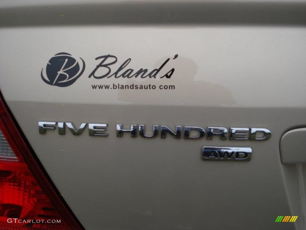 2007 Five Hundred SEL AWD - Dune Pearl Metallic / Pebble photo #24
