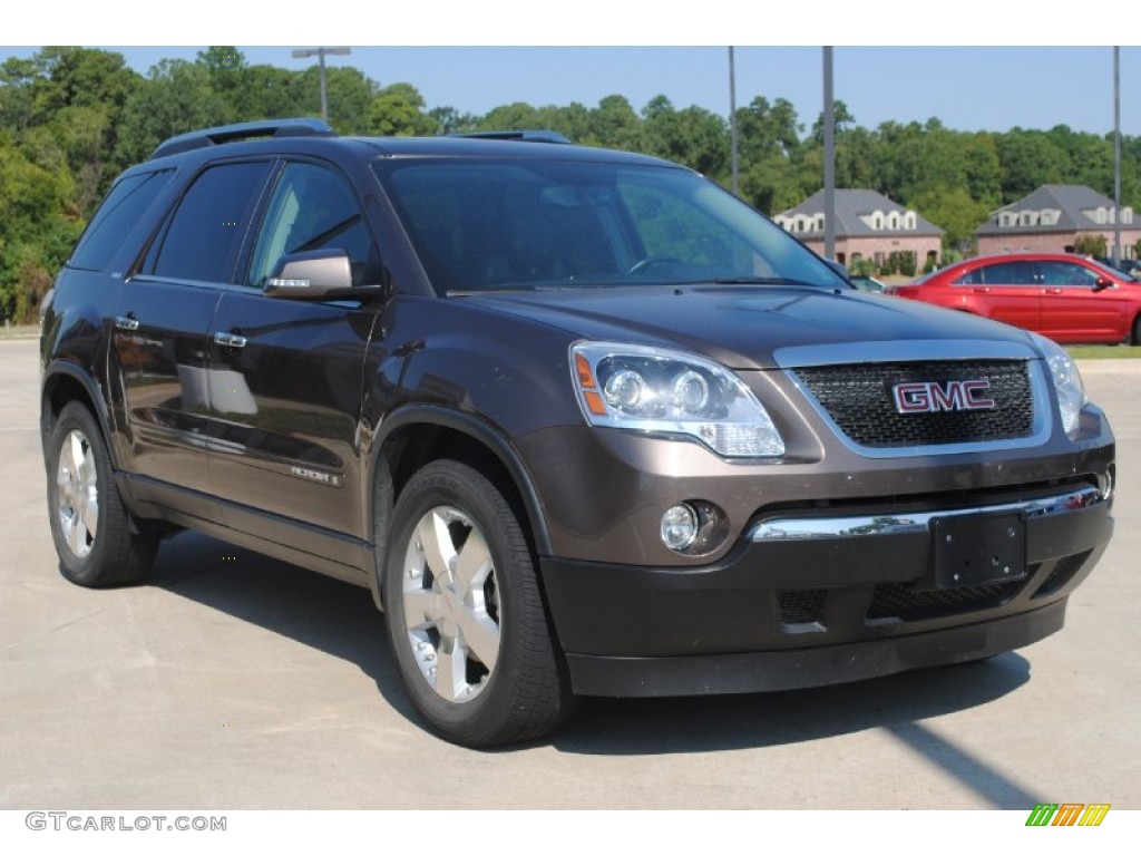 2008 Acadia SLT - Medium Brown Metallic / Light Titanium photo #3