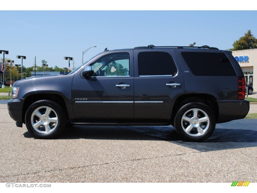 2010 Tahoe LTZ - Taupe Gray Metallic / Ebony photo #8