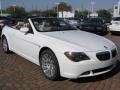 Alpine White - 6 Series 645i Convertible Photo No. 14