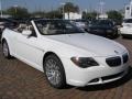 2005 Alpine White BMW 6 Series 645i Convertible  photo #14