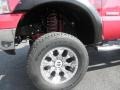 2006 Red Clearcoat Ford F250 Super Duty Lariat FX4 Off Road Crew Cab 4x4  photo #5