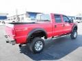 2006 Red Clearcoat Ford F250 Super Duty Lariat FX4 Off Road Crew Cab 4x4  photo #26