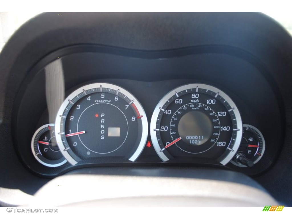 2011 Acura TSX Sport Wagon Gauges Photo #54040133