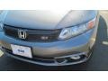 2012 Polished Metal Metallic Honda Civic Si Sedan  photo #9