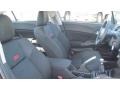 Black 2012 Honda Civic Si Sedan Interior Color