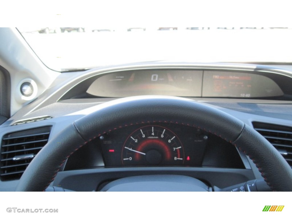 2012 Honda Civic Si Sedan Gauges Photo #54040721